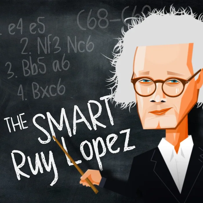 Cursuscover The Smart Ruy Lopez van Jan Werle